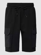 Antony Morato Shorts mit elastischem Bund in Black, Größe M