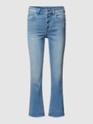 Liu Jo White Flared Fit Jeans mit Label-Patch in Hellblau, Größe 30