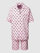Polo Ralph Lauren Underwear Pyjama mit Allover-Logo-Muster in Black, G...