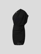 Iro Knielanges Kleid im One-Shoulder-Look in Black, Größe 32