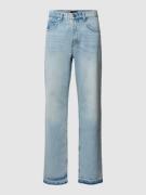 EIGHTYFIVE Regular Fit Jeans mit ausgefransten Abschlüssen Modell 'Ope...