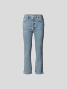 AGOLDE High Rise Jeans im Straight Crop Fit in Blau, Größe 30