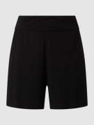 Broadway NYC Shorts mit elastischem Bund Modell 'Dinah' in Black, Größ...