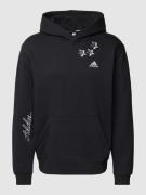 ADIDAS SPORTSWEAR Hoodie mit Motiv-Stitching in Black, Größe XXL