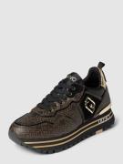 Liu Jo Sneaker mit Label-Applikation Modell 'MAXI WONDER' in Dunkelbra...