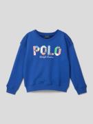 Polo Ralph Lauren Kids Sweatshirt mit Label-Print in Blau, Größe 98