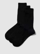 s.Oliver RED LABEL Socken mit Stretch-Anteil im 3er-Pack in Black, Grö...