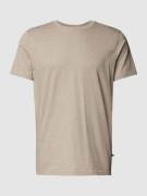 Matinique T-Shirt mit Label-Detail Modell 'Jermane' in Beige, Größe L
