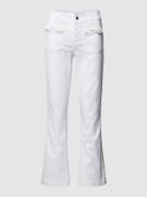 Liu Jo White Bootcut Jeans mit aufgesetzten Eingrifftaschen Modell 'FL...