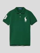 Polo Ralph Lauren Kids Poloshirt mit Logo-Stitching in Gruen, Größe 92