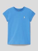 Polo Ralph Lauren Teens T-Shirt mit Logo-Stitching in Bleu, Größe 140