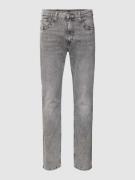 Levi's® Jeans mit Label-Detail in Hellgrau, Größe 31/32
