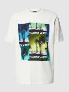 Antony Morato T-Shirt mit Motiv-Print in Offwhite, Größe M