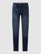 Petrol Slim Fit Jeans mit Stretch-Anteil Modell 'Jackson' in Blau, Grö...