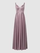 TROYDEN COLLECTION Abendkleid mit Herz-Ausschnitt in Lavender, Größe 3...