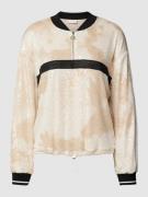 LIU JO SPORT Pullover mit Paillettenbesatz in Sand, Größe S