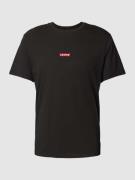 Levi's® Relaxed Fit T-Shirt mit Label-Stitching in Black, Größe S