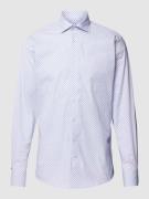 Bruun & Stengade Slim Fit Business-Hemd mit Allover-Muster Modell 'UNI...