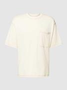 JAKE*S STUDIO MEN T-Shirt mit aufgesetzter Brusttasche in Ecru, Größe ...