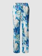 Toni Dress Straight Leg Stoffhose mit floralem Muster Modell 'Summer' ...
