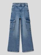 s.Oliver RED LABEL Jeans mit Cargotaschen in Blau, Größe 158