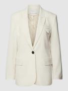 Copenhagen Muse Blazer mit Pattentaschen in Offwhite, Größe L