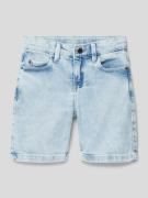 Mayoral Jeansshorts mit Stretch-Anteil in Hellblau, Größe 104