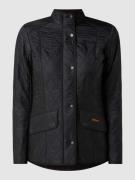 Barbour Steppjacke mit Fleecefutter Modell 'Cavalry' in Black, Größe 4...