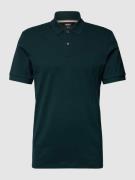 BOSS Poloshirt mit Label-Stitching Modell 'Pallas' in Gruen, Größe S