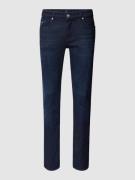 BOSS Slim Fit Jeans mit Stretch-Anteil Modell 'Delaware' in Dunkelblau...