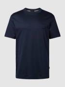 BOSS T-Shirt mit Rundhalsausschnitt Modell 'Tiburt' in Marine, Größe S