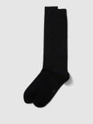 BOSS Socken mit geripptem Abschluss im 2er-Pack in Black, Größe 39/42