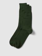 BOSS Socken mit Label-Detail im 3er-Pack in Oliv, Größe 39/42