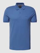 BOSS Poloshirt mit Label-Stitching Modell 'Pallas' in Bleu, Größe S