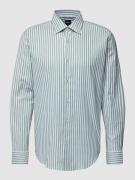 BOSS Regular Fit Business-Hemd mit Streifenmuster Modell 'Joe' in Grue...