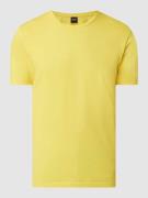 BOSS T-Shirt aus Baumwolle Modell 'Lecco' in Gelb, Größe S