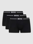 BOSS Trunks mit Label-Detail im 3er-Pack Modell 'Bold' in Black, Größe...