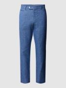 BOSS Regular Fit Hose mit Melange-Optik Modell 'Genius' in Blau, Größe...