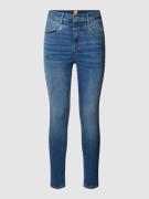BOSS Orange Skinny Fit Jeans mit Label-Patch Modell 'KITT' in Jeansbla...