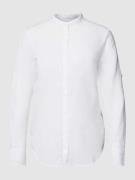 BOSS Orange Bluse mit Stehkragen Modell 'Befelize' in Weiss, Größe 40