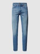 BOSS Orange Tapered Fit Jeans Modell 'Taber' in Hellblau, Größe 32/34