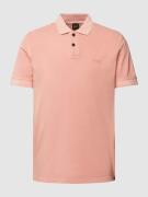BOSS Orange Slim Fit Poloshirt mit Label-Detail Modell 'Prime' in Hell...