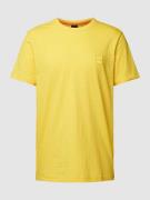 BOSS Orange T-Shirt in melierter Optik Modell 'TEGOOD' in Gelb, Größe ...