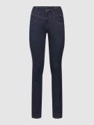 Buena Vista Regular Fit Jeans mit Label-Details Modell 'Florida' in Du...