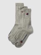 CHAMPION Socken mit Label-Detail im 3er-Pack Modell 'Crew Socks' in Mi...