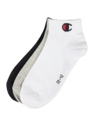 CHAMPION Socken mit Label-Detail im 3er-Pack Modell 'Quarter Sock' in ...