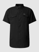COLUMBIA Regular Fit Freizeithemd mit Brusttaschen in Black, Größe S