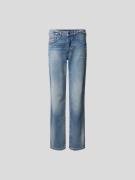 Diesel Straight Fit Jeans mit Knopfverschluss in Jeansblau, Größe 24