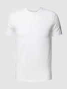 Emporio Armani T-Shirt mit Rundhalsausschnitt in Offwhite, Größe M