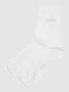Esprit Socken mit Stretch-Anteil im 2er-Pack in Weiss, Größe 35/38